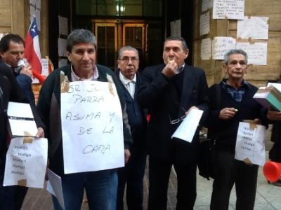 Nos solidarizamos con sindicato de trabajadores de edificios de Chile en huelga.